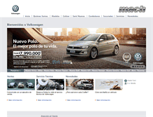 Tablet Screenshot of mach.volkswagen.cl