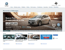 Tablet Screenshot of klassikcar.volkswagen.cl