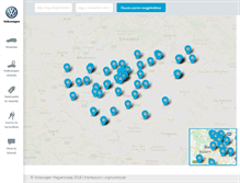 Tablet Screenshot of markaszervizek.volkswagen.hu